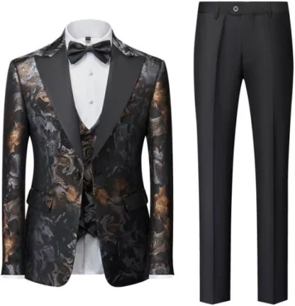 Men's 3 Piece Wedding Suit