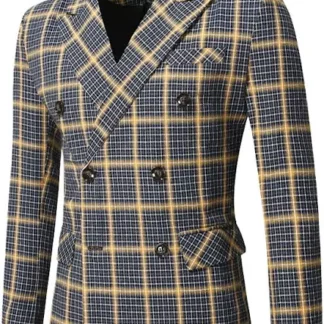 STHR Men's Double Breasted Blazer