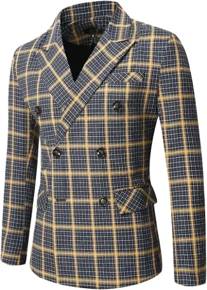 STHR Men's Double Breasted Blazer