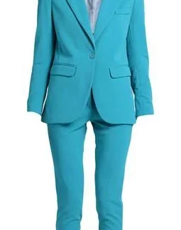 Women's Suit Turquoise Size